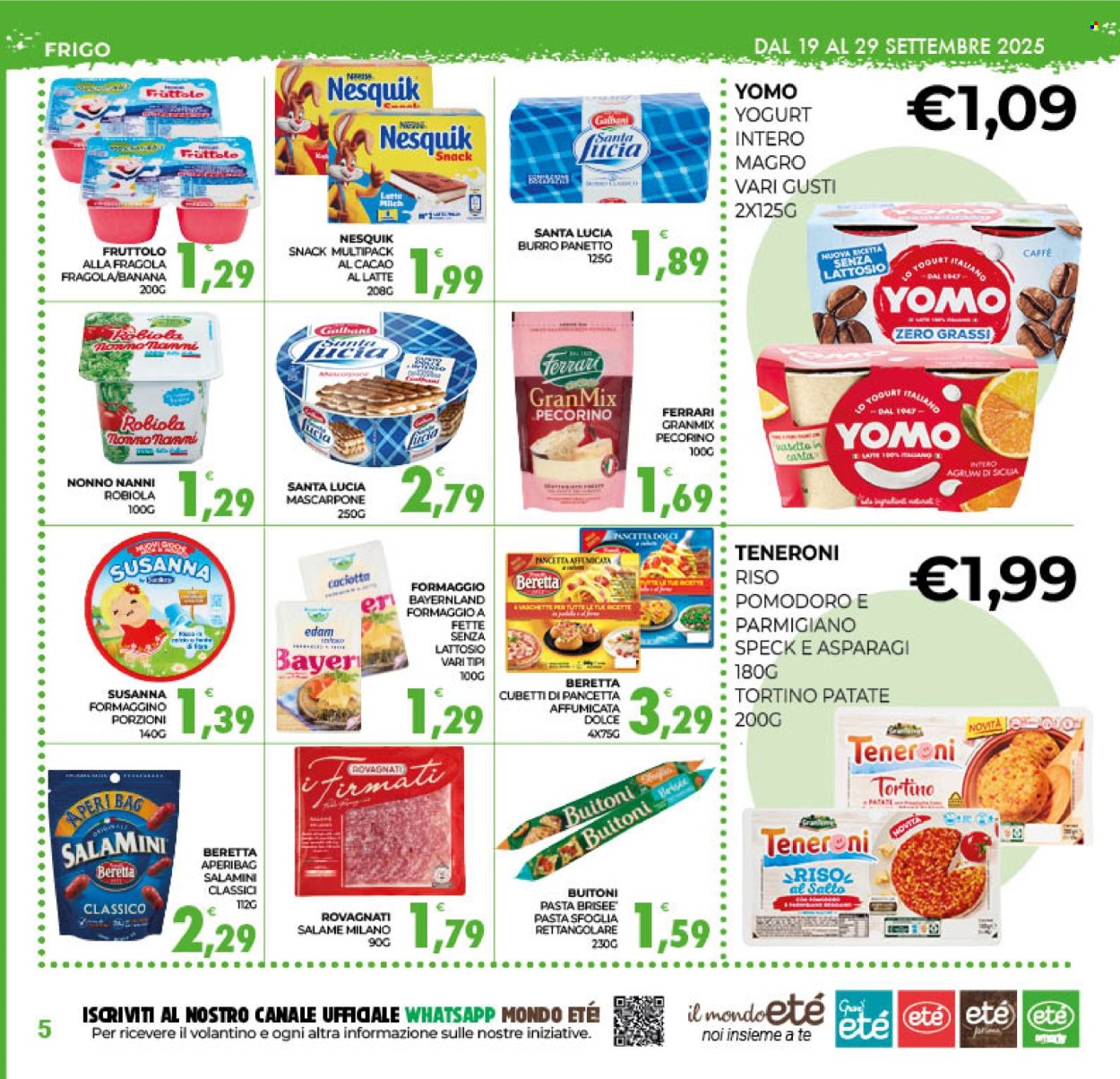 Volantino Eté - 19/9/2025 - 29/9/2025. Pagina 5
