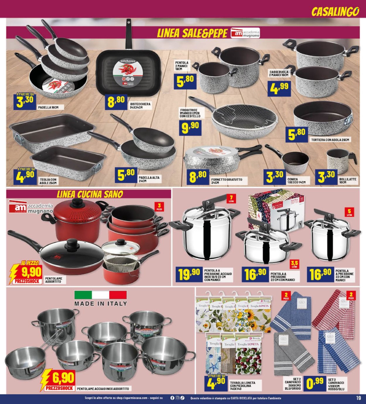 Volantino Risparmio Casa - 20/9/2025 - 12/10/2025. Pagina 19