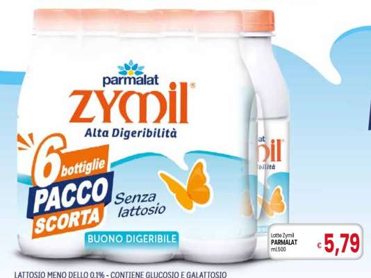 Latte Zymil PARMALAT ml 500