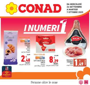 Volantino Conad - 24/9/2025 - 7/10/2025.