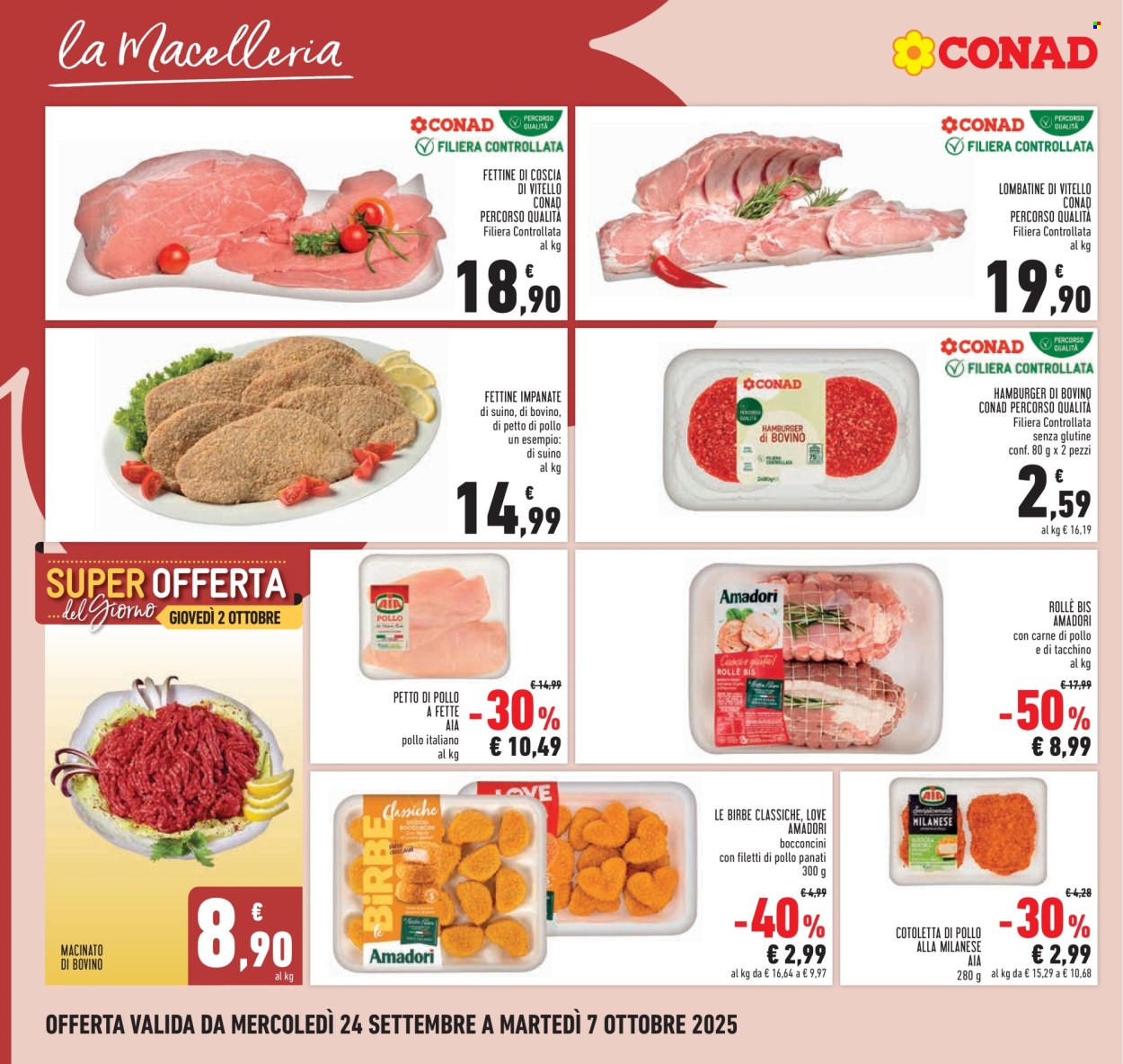 Volantino Conad - 24/9/2025 - 7/10/2025. Pagina 2