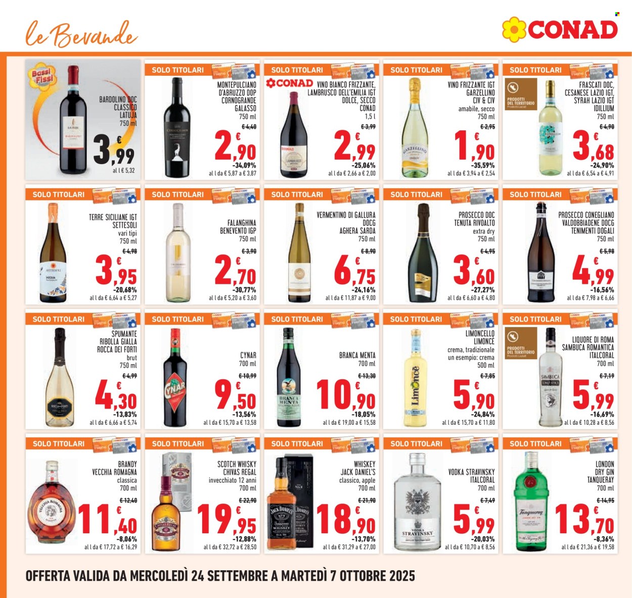 Volantino Conad - 24/9/2025 - 7/10/2025. Pagina 18