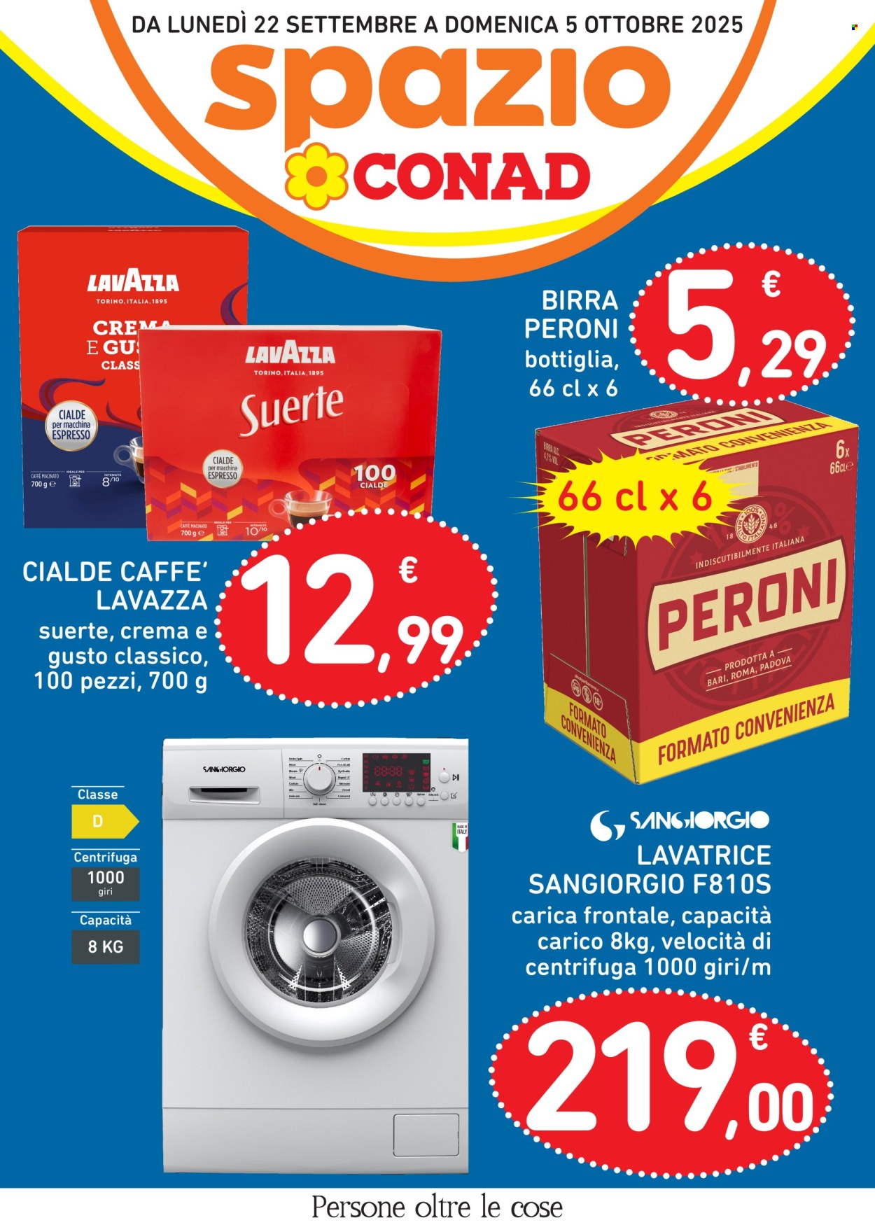 Volantino Spazio Conad - 22/9/2025 - 5/10/2025. Pagina 1