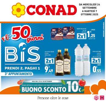 Volantino Conad - 24/9/2025 - 7/10/2025.