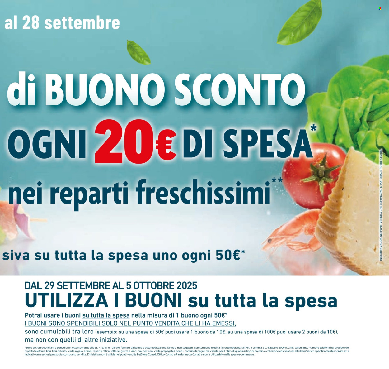 Volantino Conad - 24/9/2025 - 7/10/2025. Pagina 3