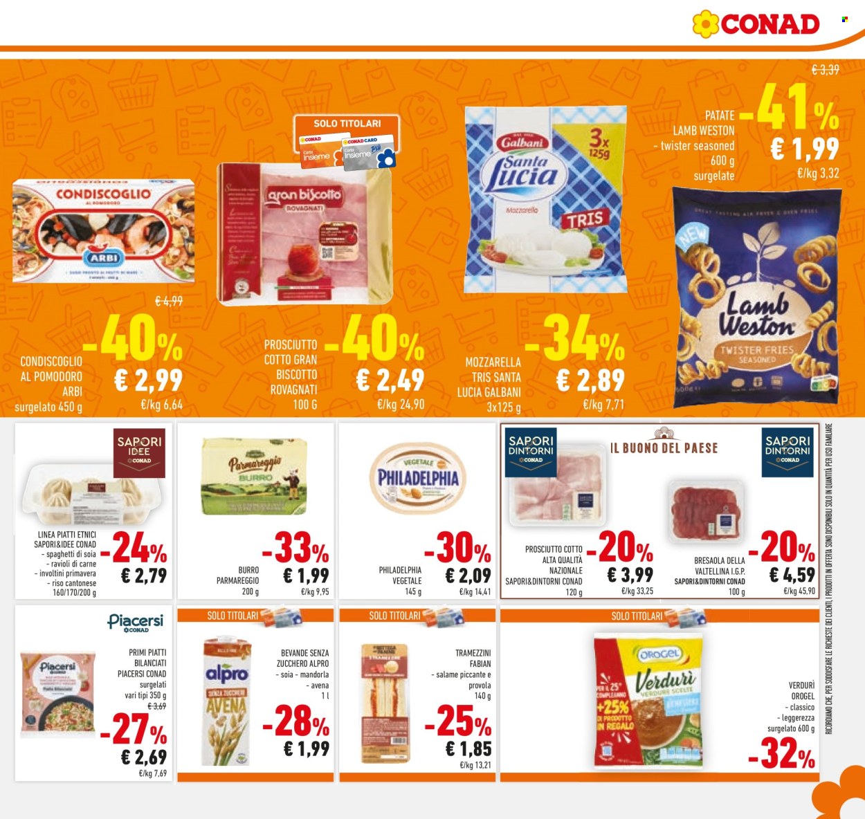 Volantino Conad - 24/9/2025 - 7/10/2025. Pagina 23