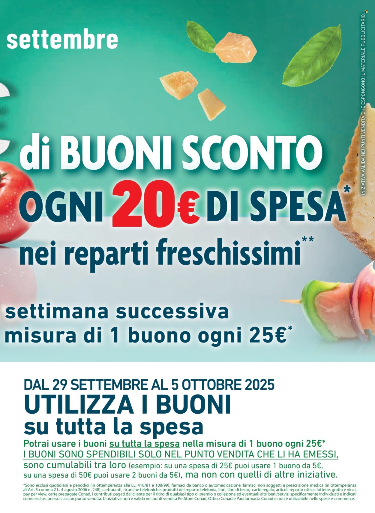Volantino Conad - 24/9/2025 - 7/10/2025. Pagina 3