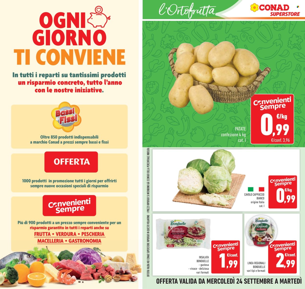 Volantino Conad Superstore - 24/9/2025 - 7/10/2025. Pagina 8