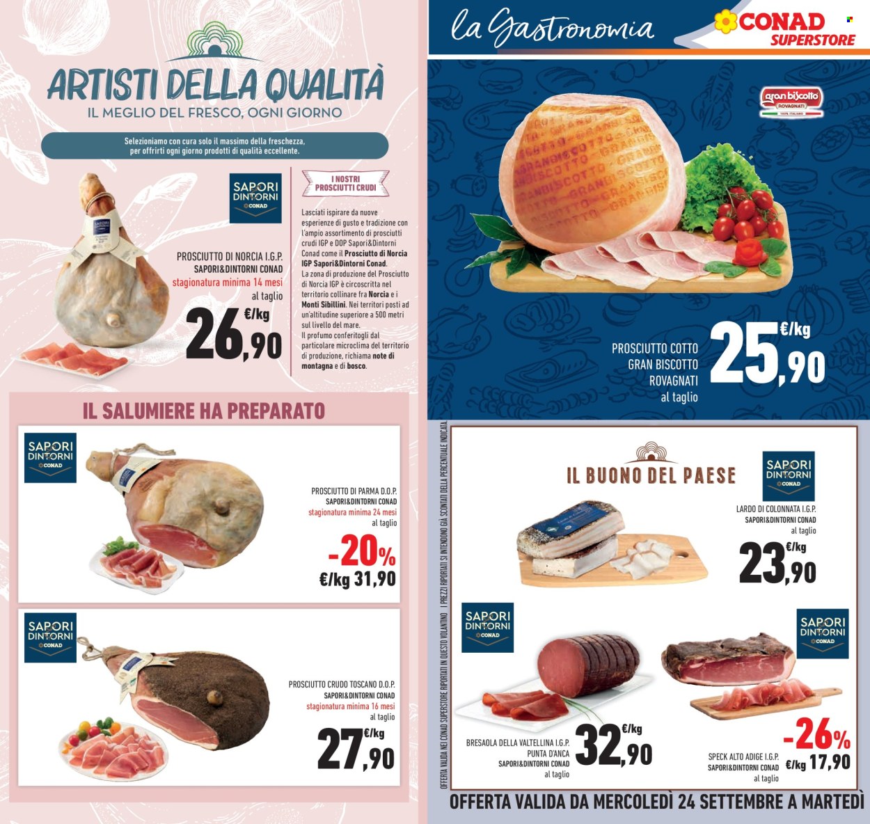 Volantino Conad Superstore - 24/9/2025 - 7/10/2025. Pagina 20