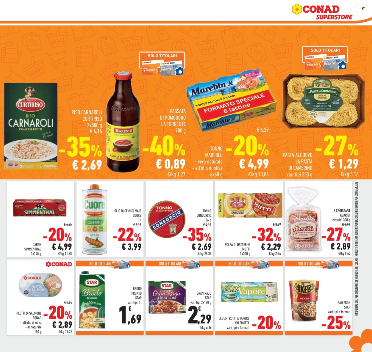 Volantino Conad Superstore - 24/9/2025 - 7/10/2025. Pagina 25