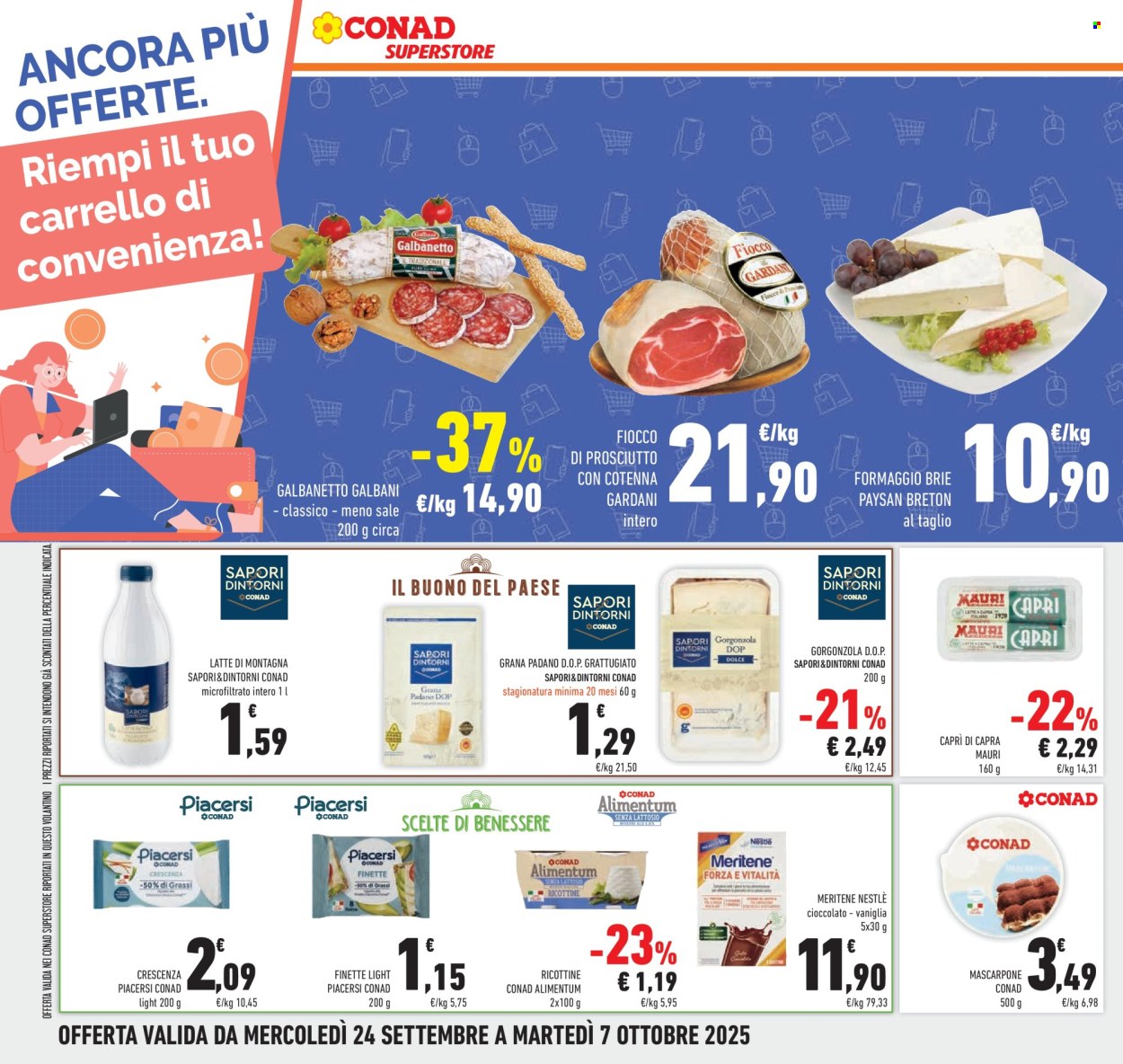 Volantino Conad Superstore - 24/9/2025 - 7/10/2025. Pagina 38