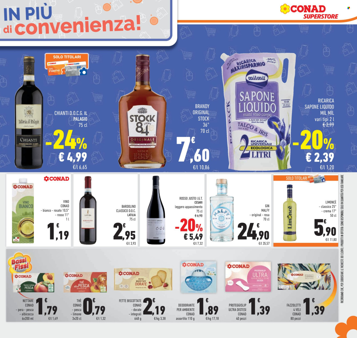 Volantino Conad Superstore - 24/9/2025 - 7/10/2025. Pagina 43
