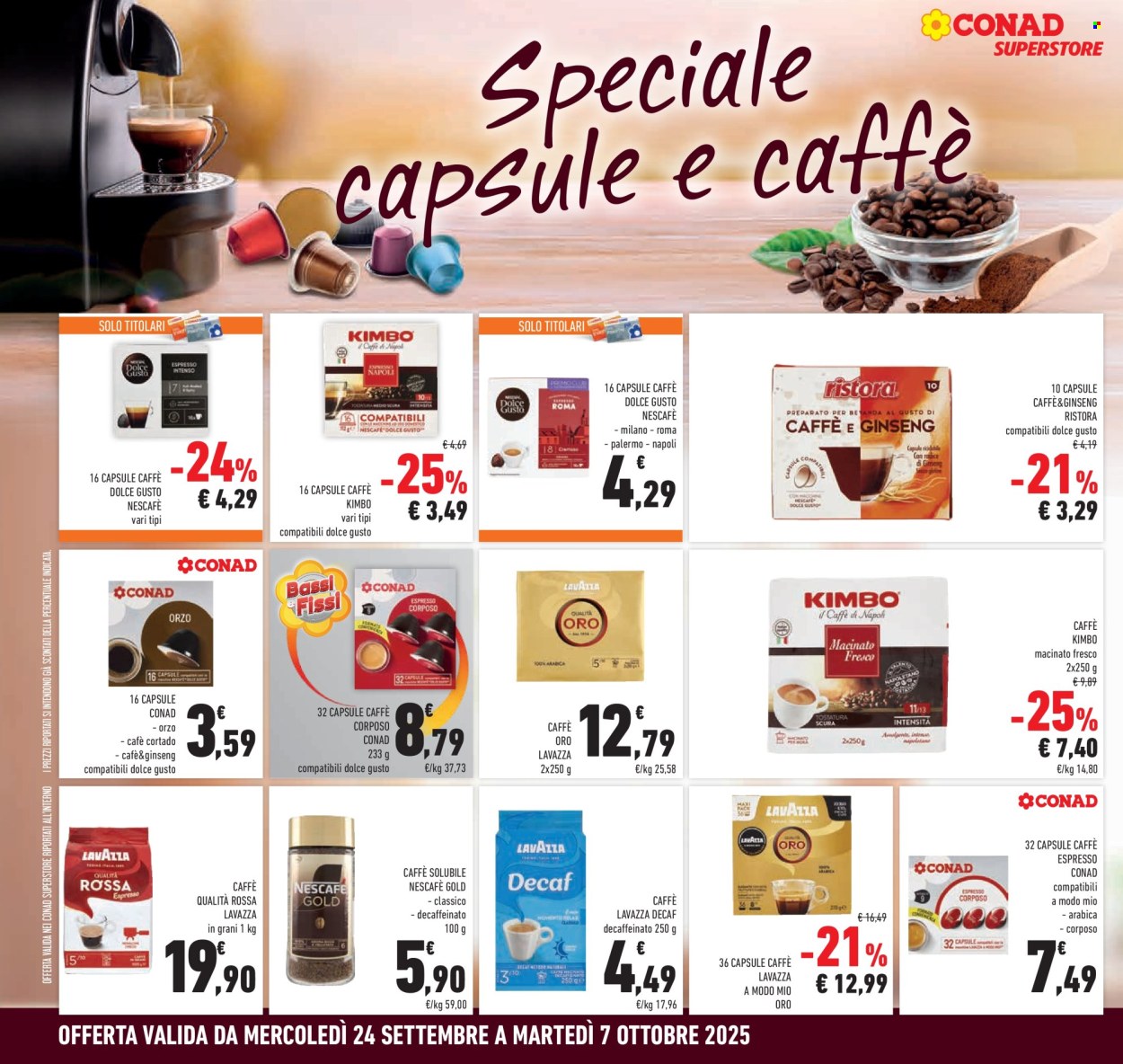 Volantino Conad Superstore - 24/9/2025 - 7/10/2025. Pagina 12
