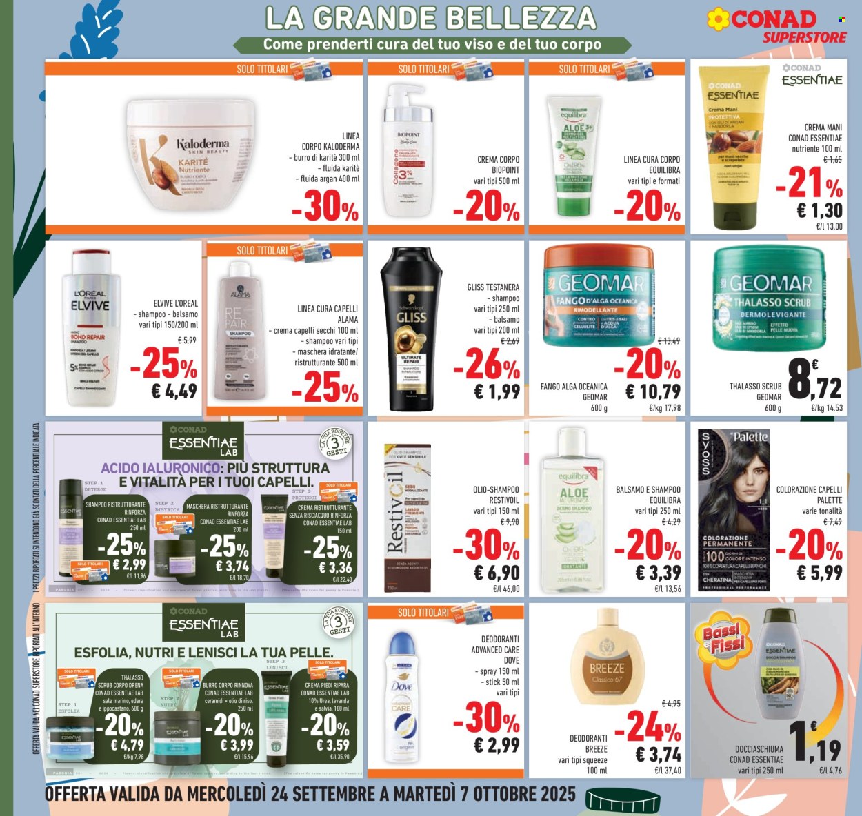 Volantino Conad Superstore - 24/9/2025 - 7/10/2025. Pagina 18