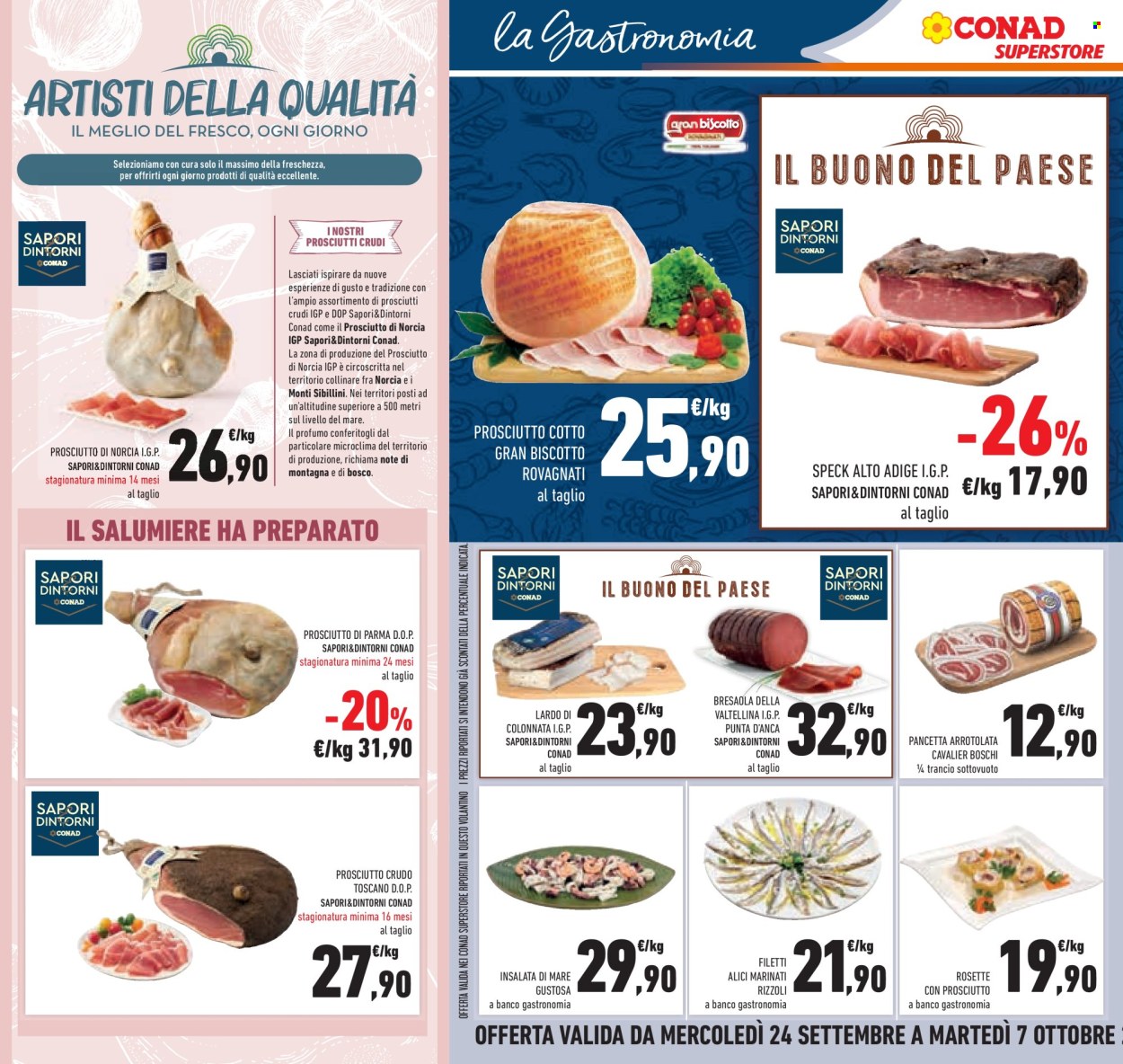 Volantino Conad Superstore - 24/9/2025 - 7/10/2025. Pagina 34