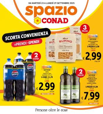Volantino Spazio Conad - 23/9/2025 - 29/9/2025.