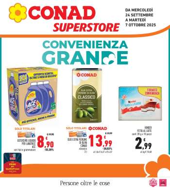 Volantino Conad - 24/9/2025 - 7/10/2025.
