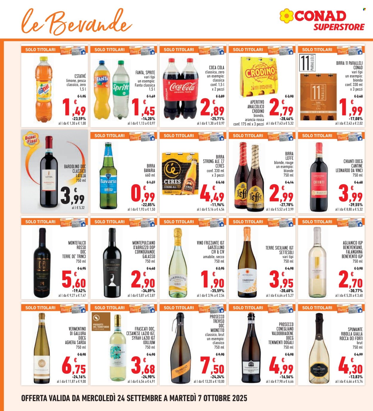 Volantino Conad - 24/9/2025 - 7/10/2025. Pagina 18