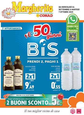 Volantino Margherita Conad - 24/9/2025 - 7/10/2025.