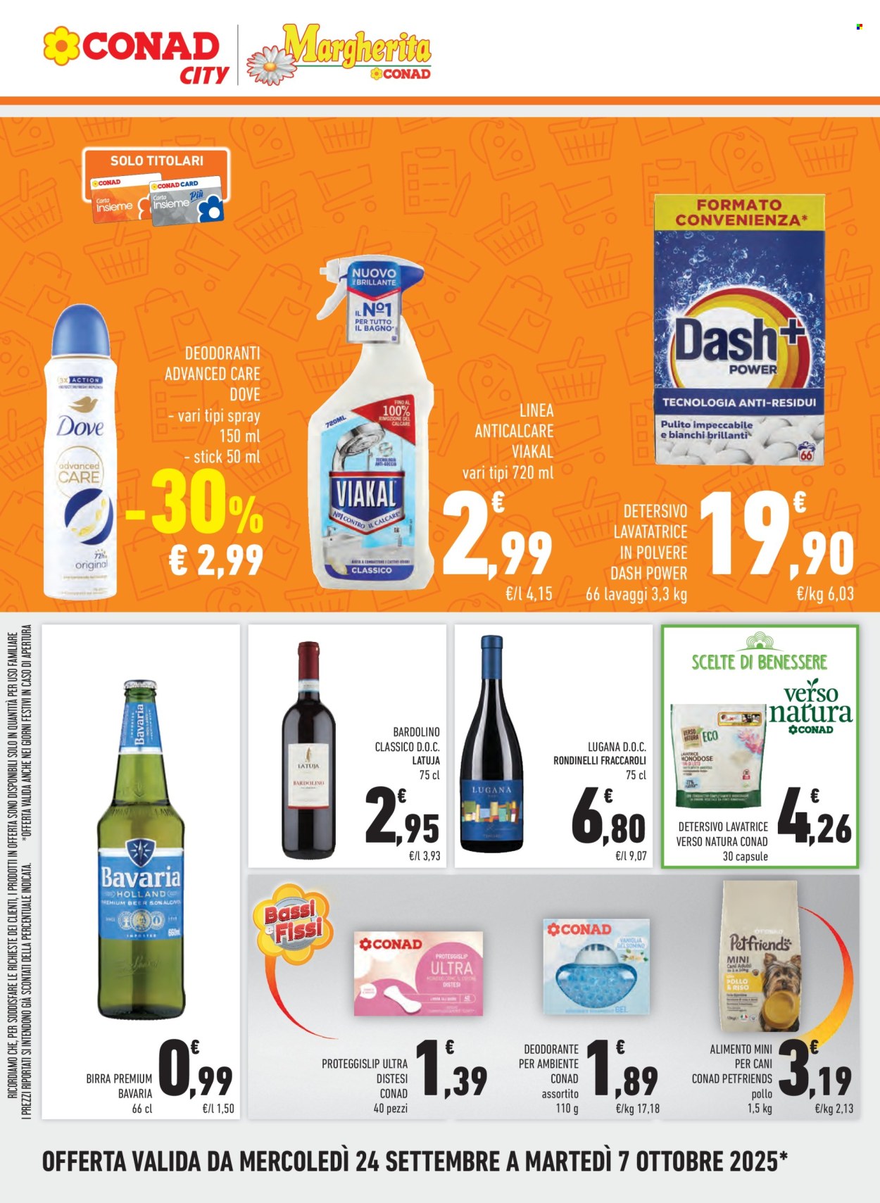 Volantino Margherita Conad - 24/9/2025 - 7/10/2025. Pagina 10