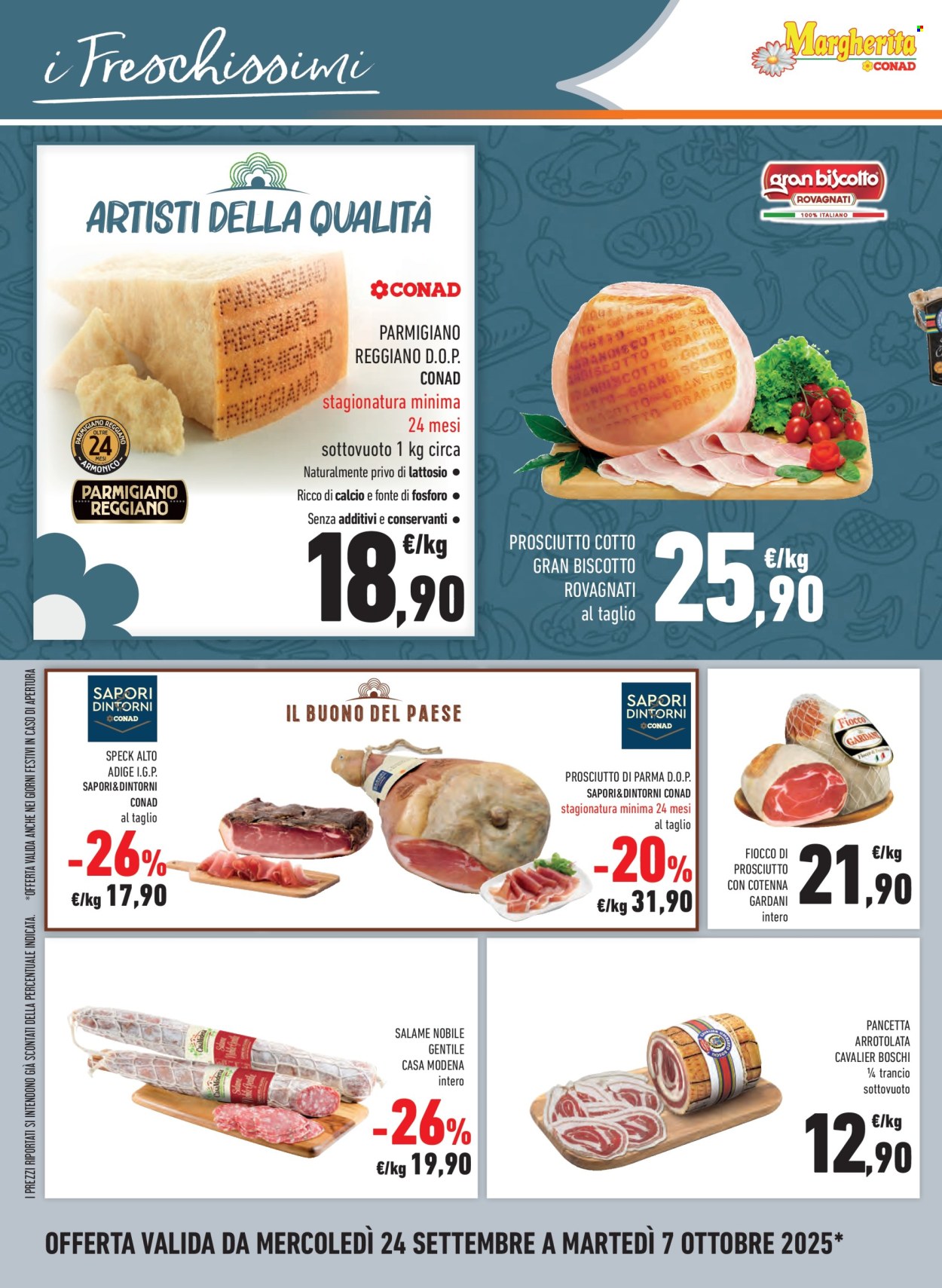 Volantino Margherita Conad - 24/9/2025 - 7/10/2025. Pagina 12