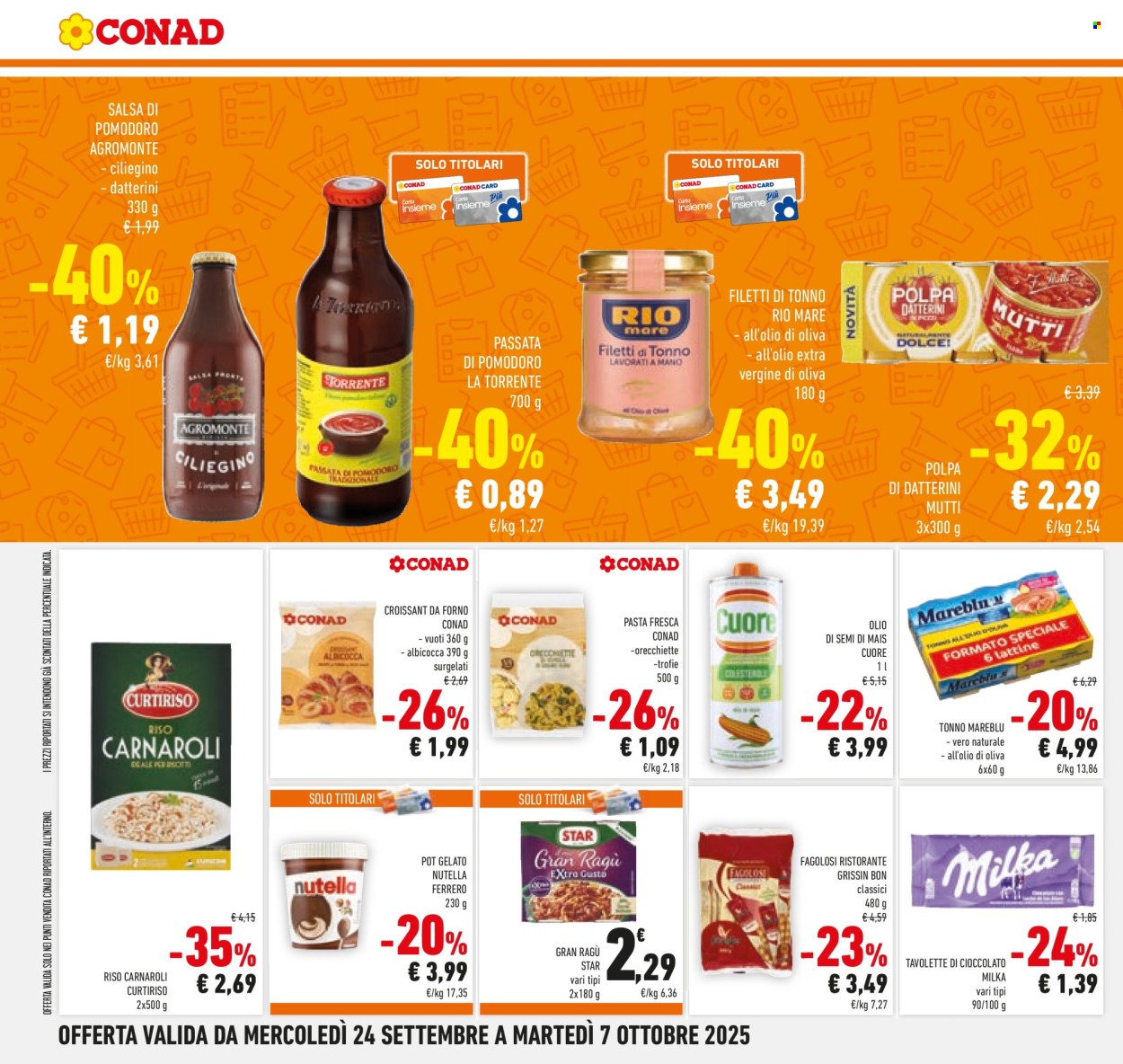 Volantino Conad - 24/9/2025 - 7/10/2025. Pagina 10