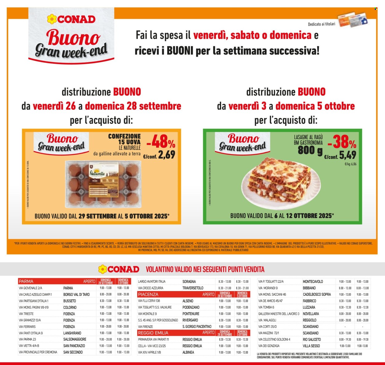 Volantino Conad - 24/9/2025 - 7/10/2025. Pagina 15
