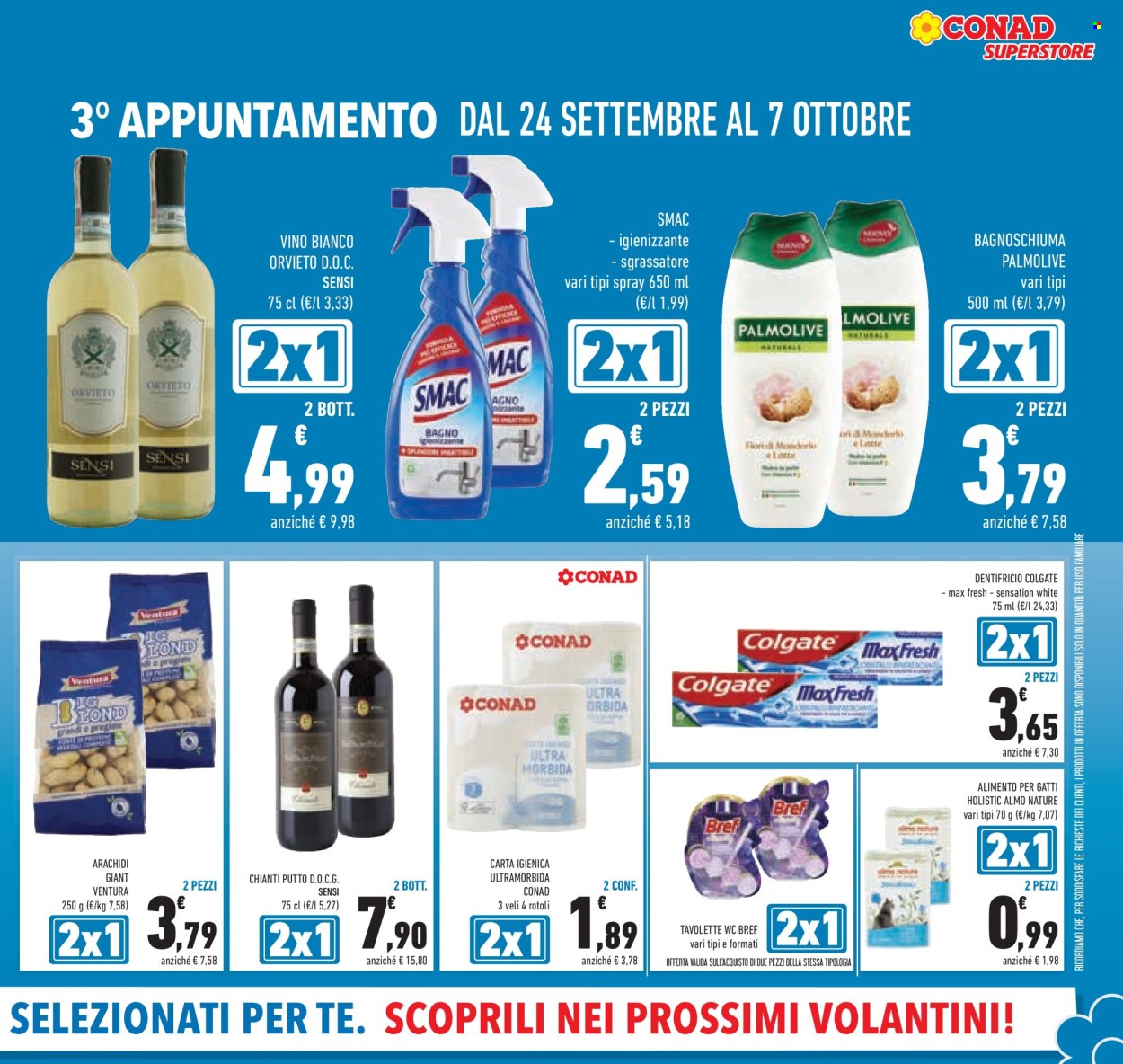 Volantino Conad Superstore - 24/9/2025 - 7/10/2025. Pagina 9