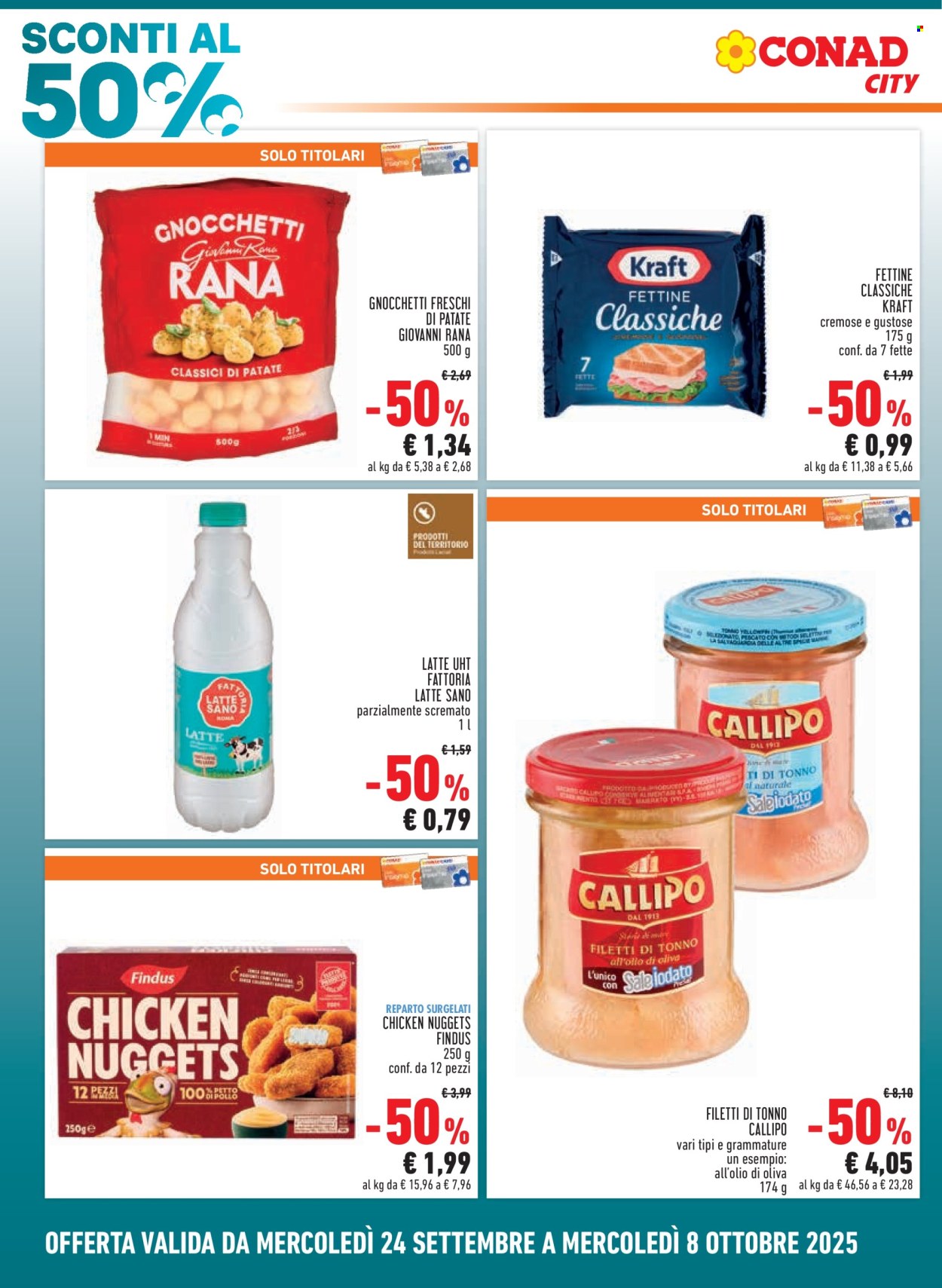 Volantino Conad - 24/9/2025 - 8/10/2025. Pagina 2