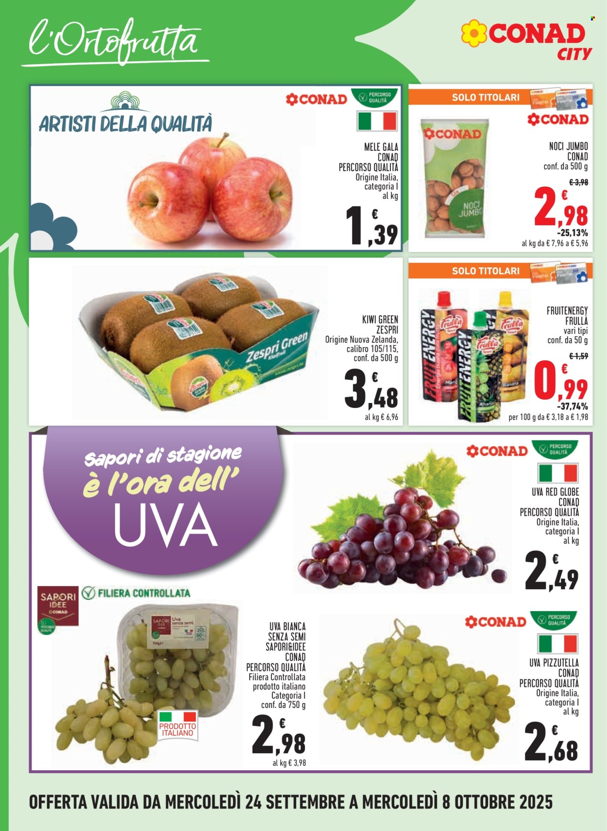 Volantino Conad - 24/9/2025 - 8/10/2025. Pagina 4