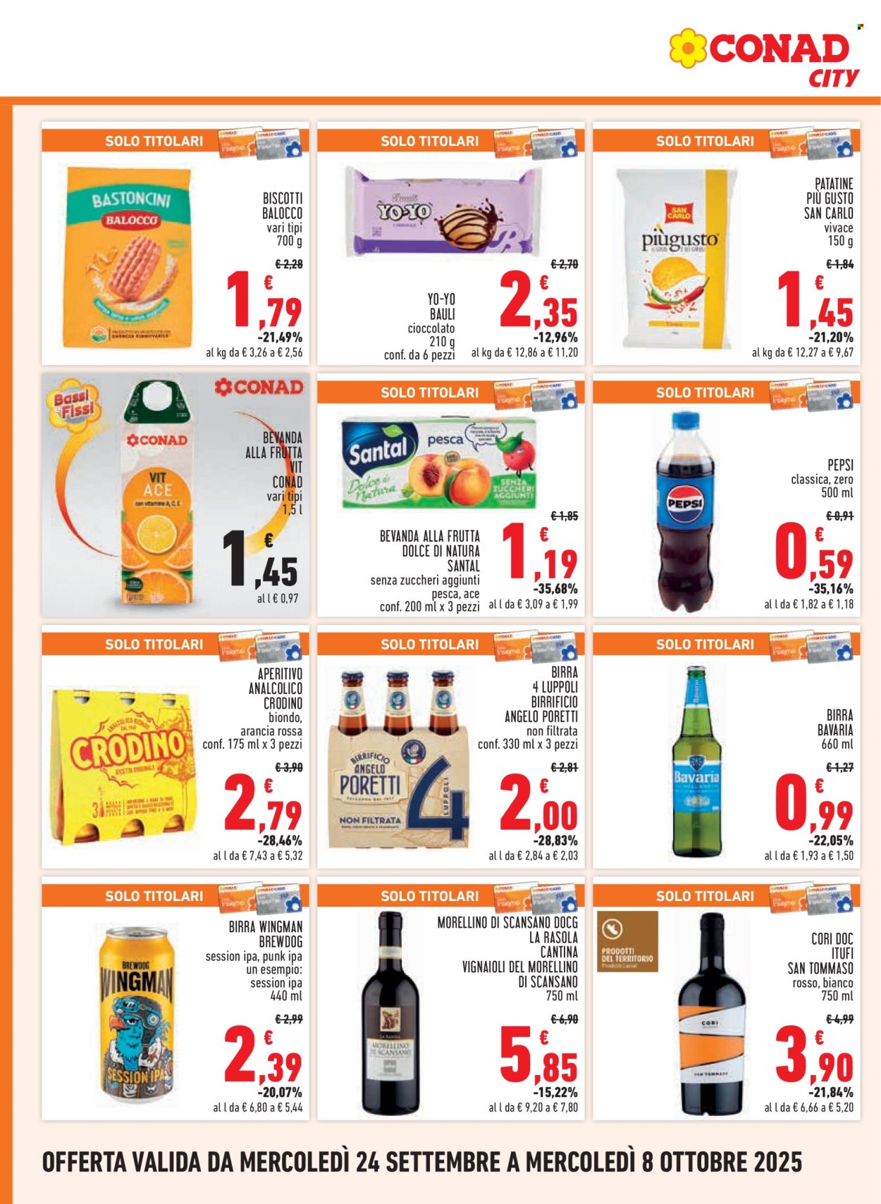 Volantino Conad - 24/9/2025 - 8/10/2025. Pagina 14