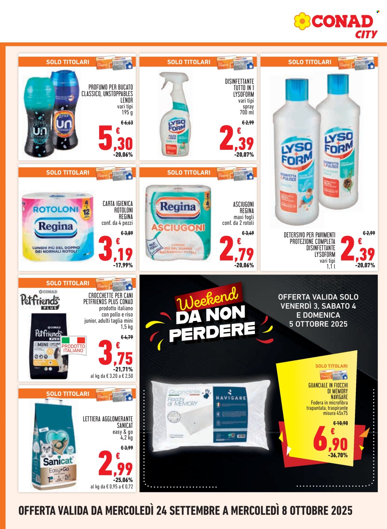 Volantino Conad - 24/9/2025 - 8/10/2025. Pagina 16