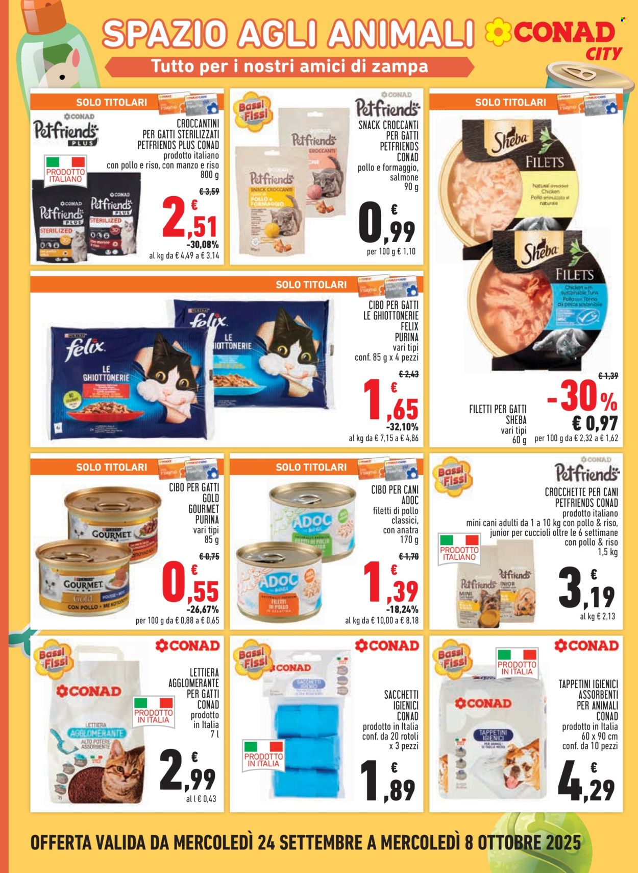 Volantino Conad - 24/9/2025 - 8/10/2025. Pagina 18