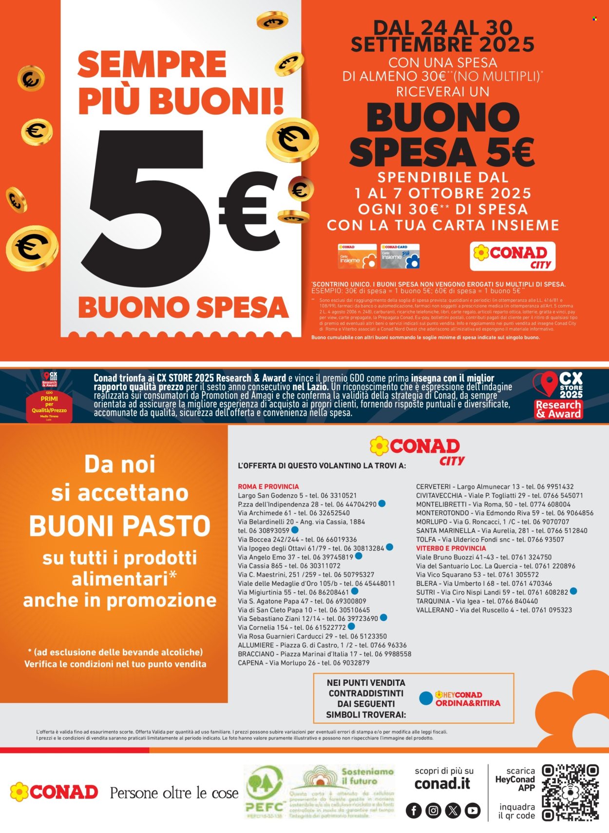 Volantino Conad - 24/9/2025 - 8/10/2025. Pagina 20