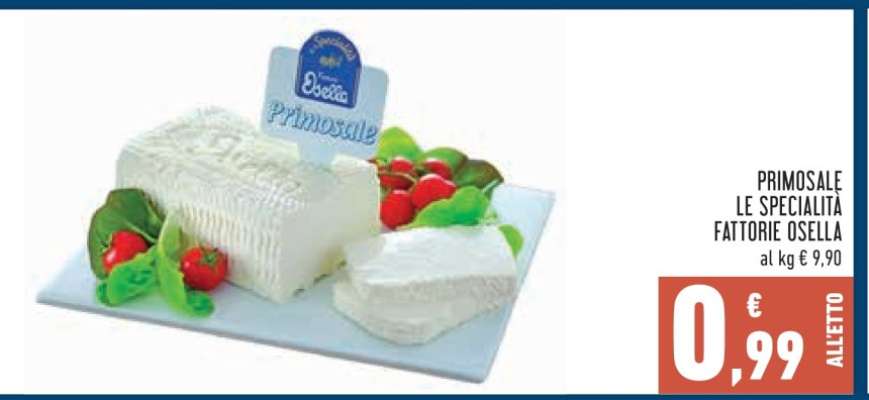 Primosale Le Specialità Fattorie Osella