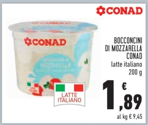 BOCCONCINI DI MOZZARELLA CONAD
