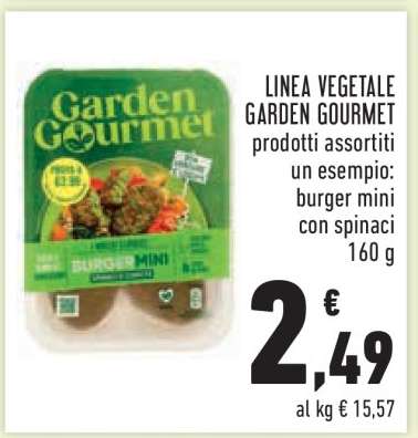 LINEA VEGETALE GARDEN GOURMET