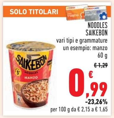 Noodles Saikebon