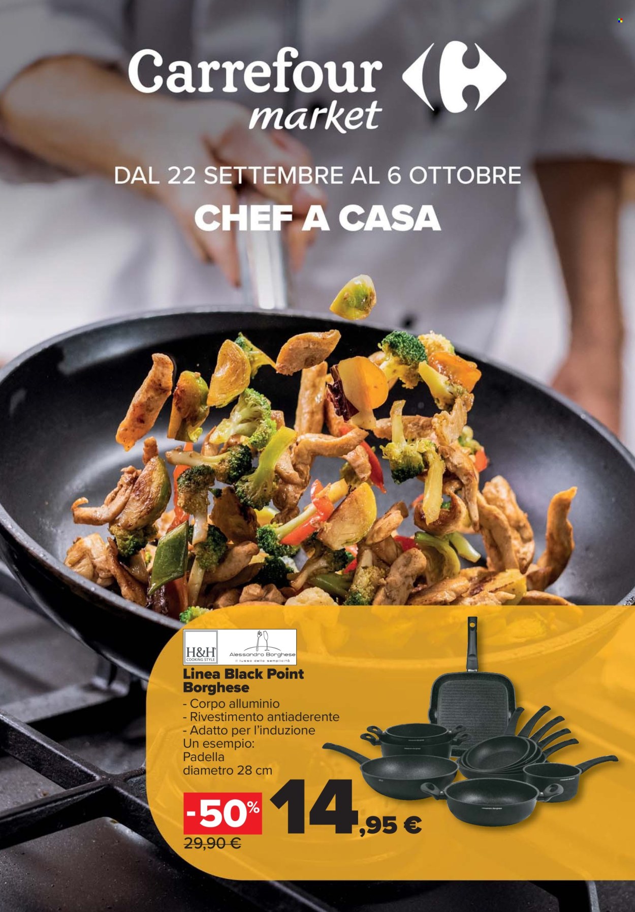 Volantino Carrefour - 22/9/2025 - 6/10/2025. Pagina 1