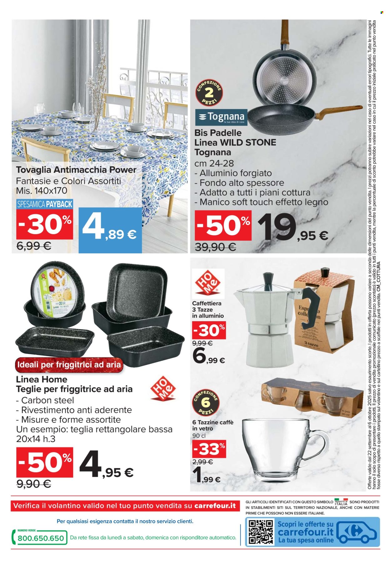 Volantino Carrefour - 22/9/2025 - 6/10/2025. Pagina 4