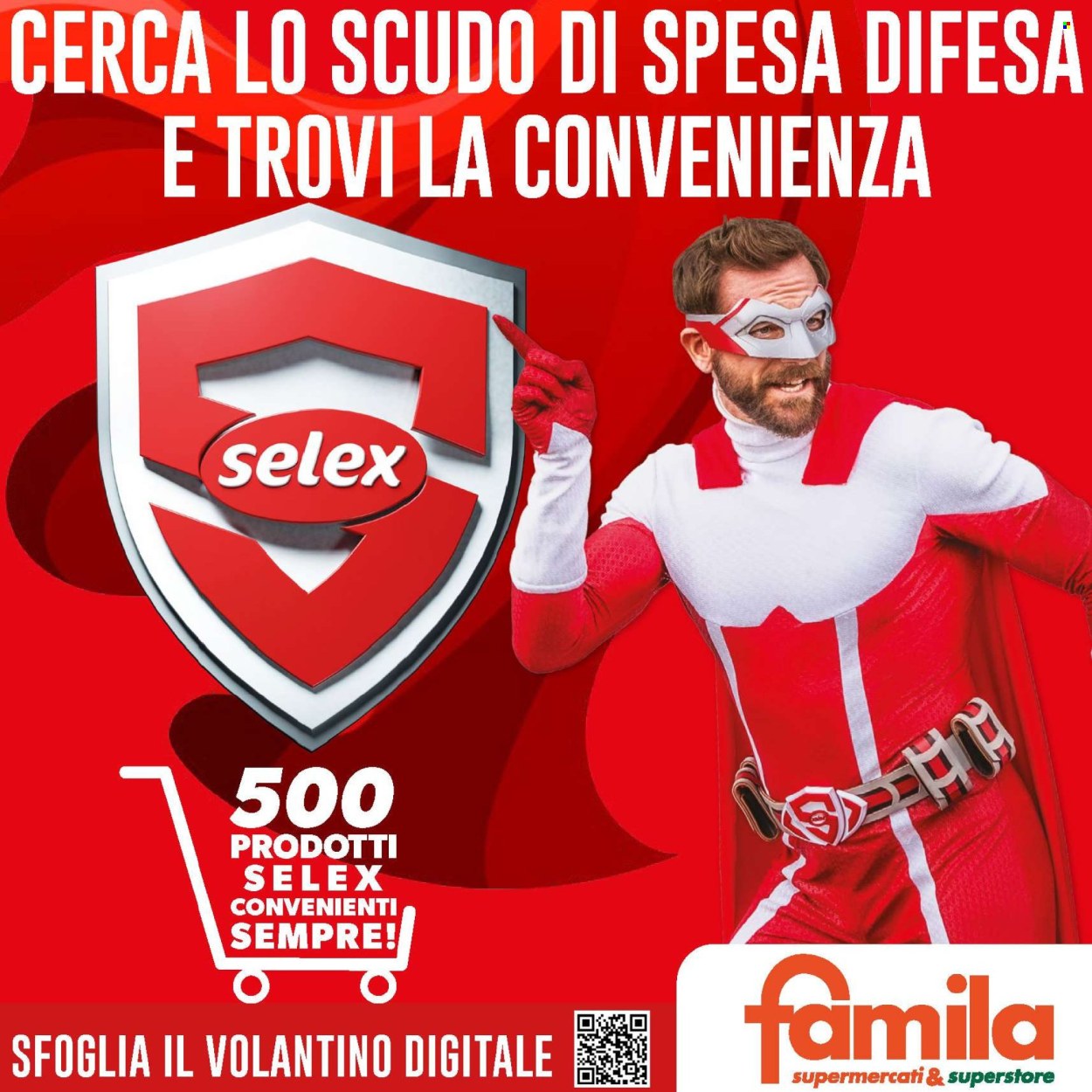 Volantino Famila - 1/9/2025 - 31/12/2025. Pagina 1