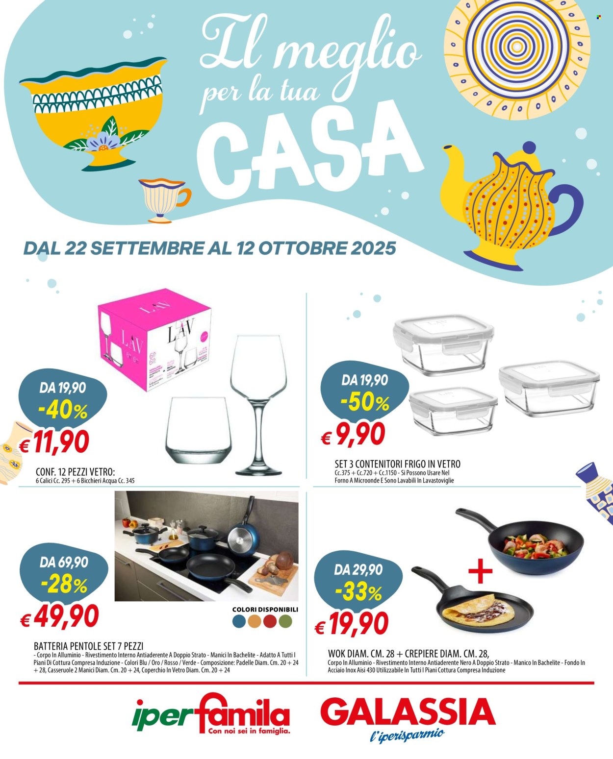 Volantino Famila - 22/9/2025 - 12/10/2025. Pagina 1