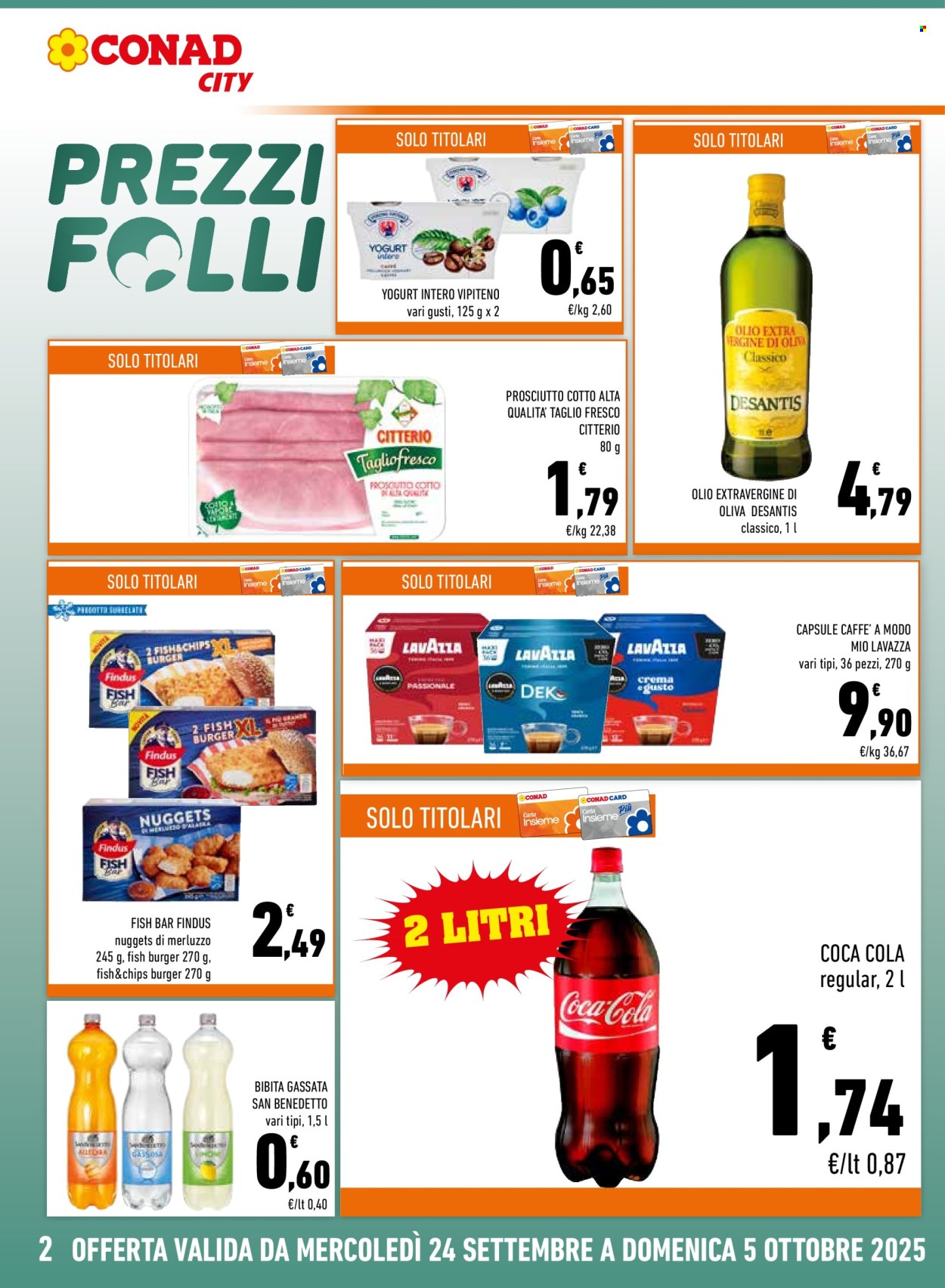 Volantino Conad City - 24/9/2025 - 5/10/2025. Pagina 2