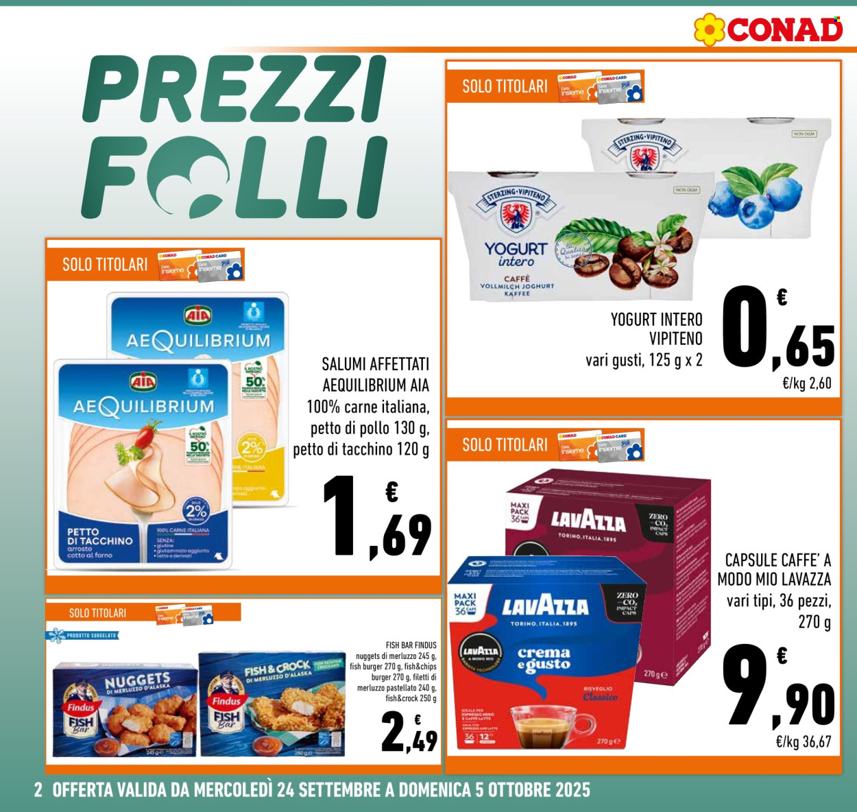 Volantino Conad - 24/9/2025 - 5/10/2025. Pagina 2