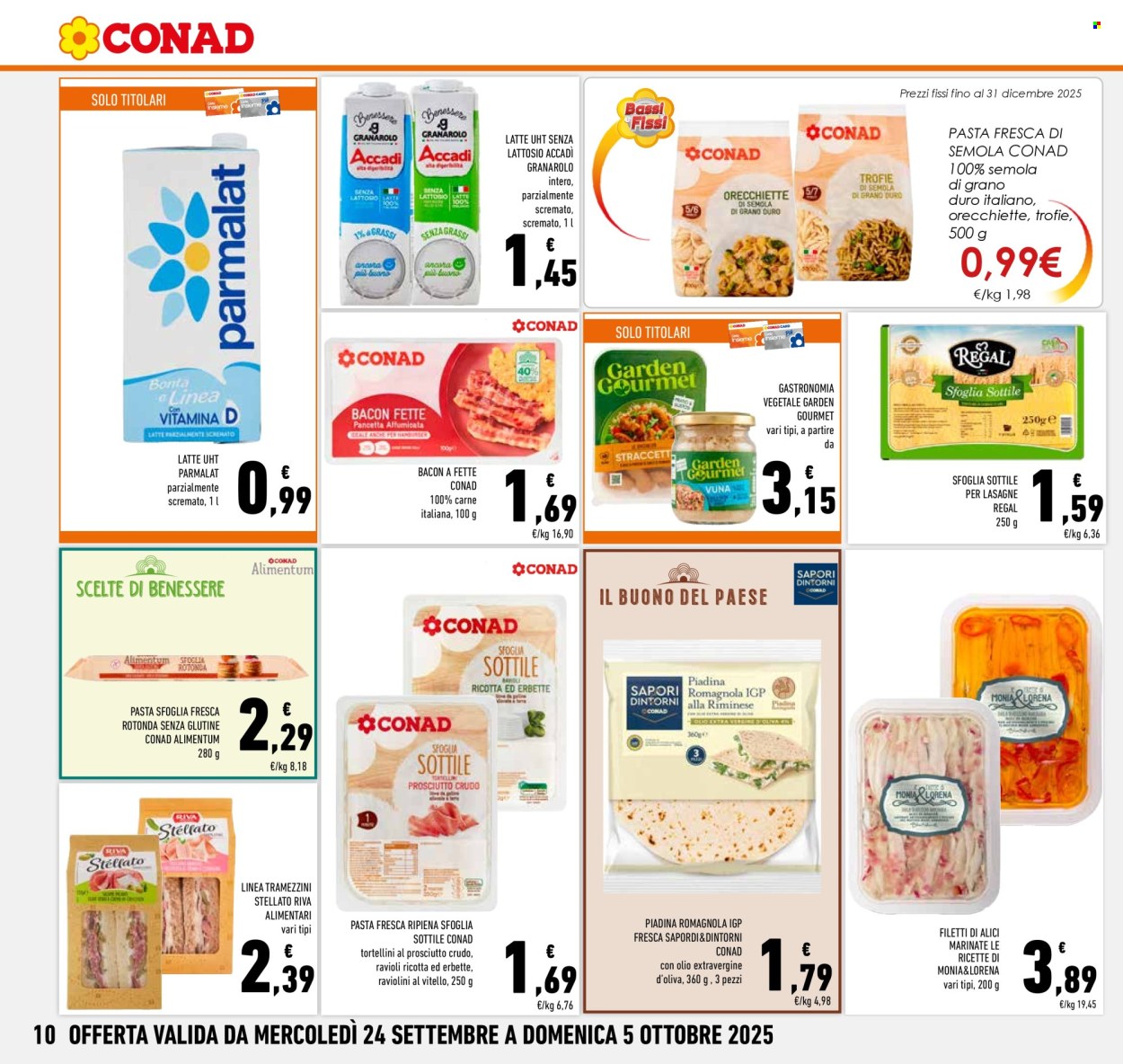 Volantino Conad - 24/9/2025 - 5/10/2025. Pagina 10