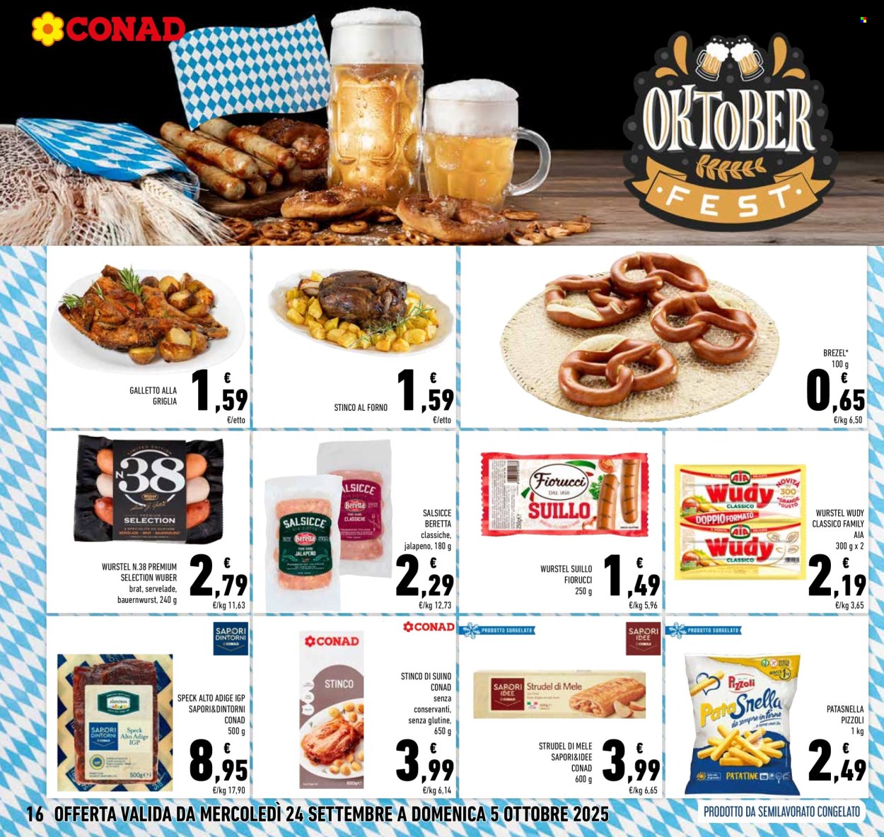Volantino Conad - 24/9/2025 - 5/10/2025. Pagina 16