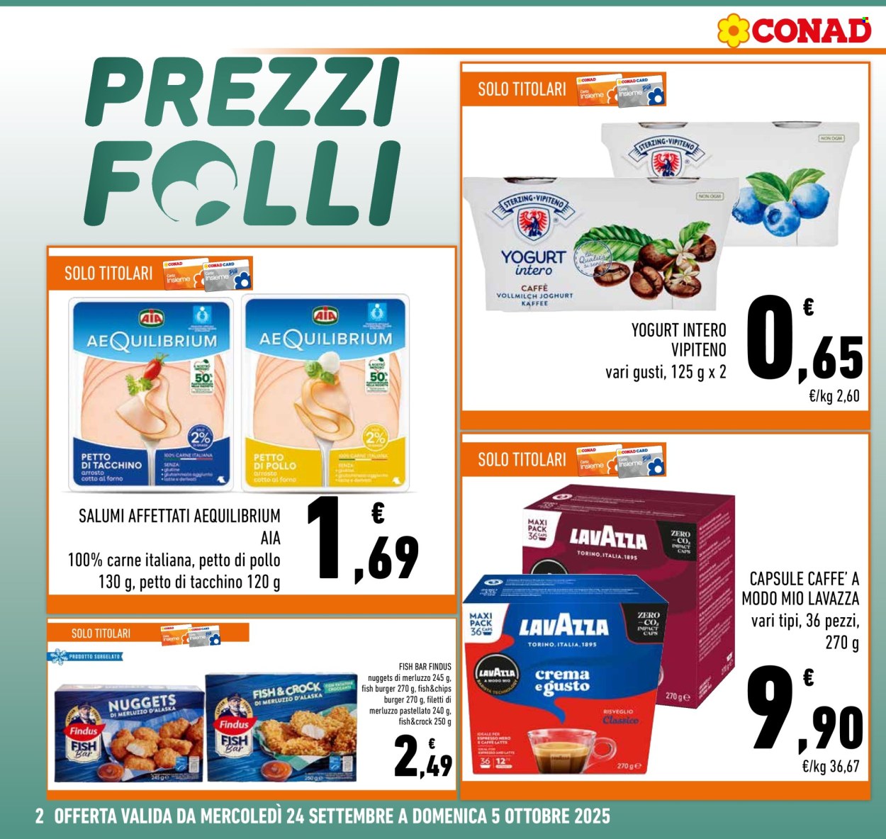 Volantino Conad - 24/9/2025 - 5/10/2025. Pagina 2