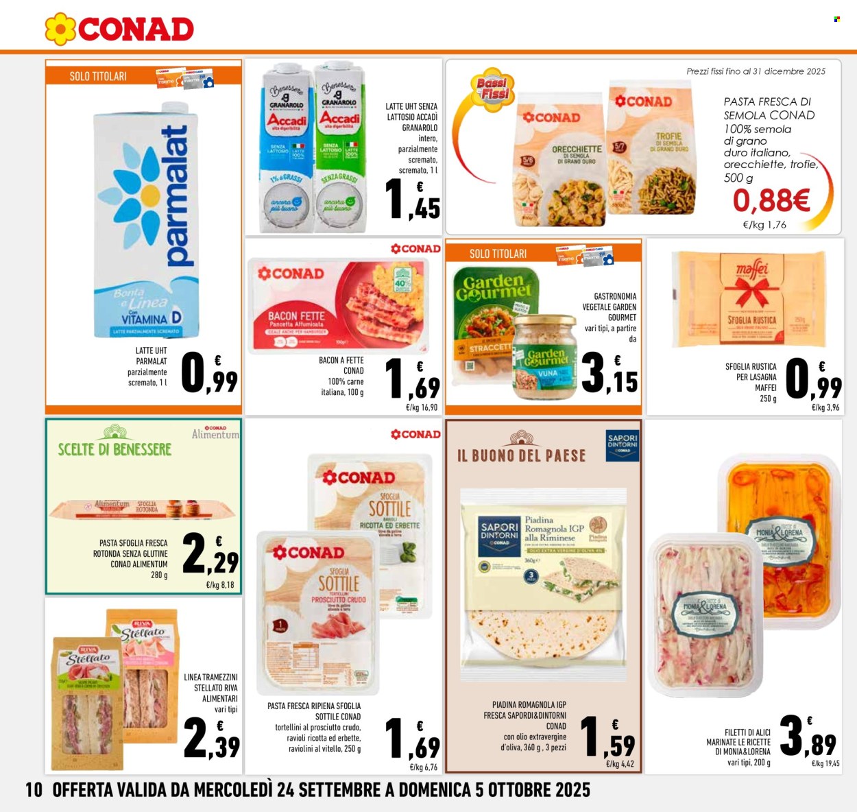Volantino Conad - 24/9/2025 - 5/10/2025. Pagina 10