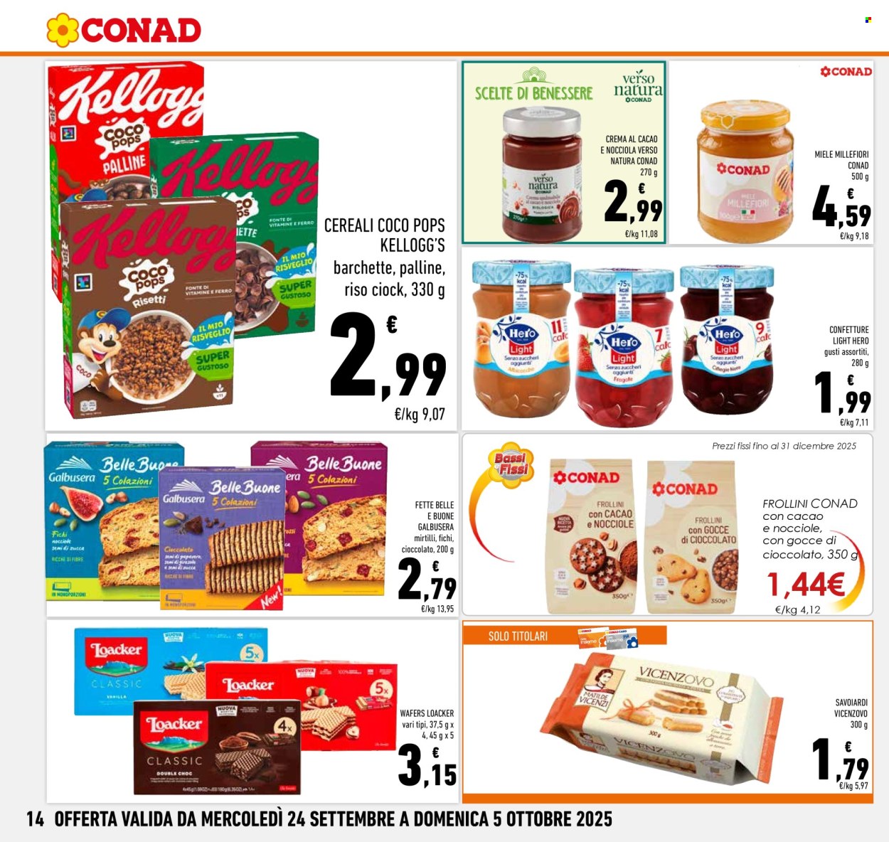 Volantino Conad - 24/9/2025 - 5/10/2025. Pagina 14