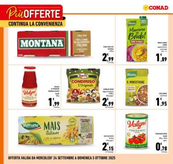 Volantino Conad - 24/9/2025 - 5/10/2025.